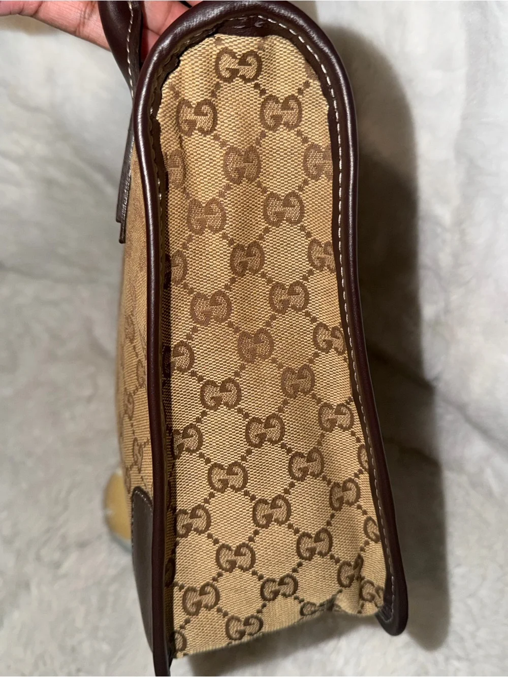 Gucci Beige‎ GG Supreme Canvas Tote